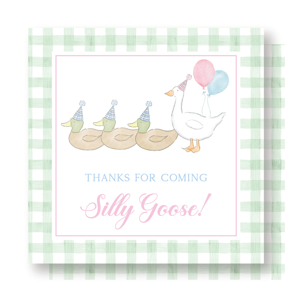 Duck, Duck Goose Tag
