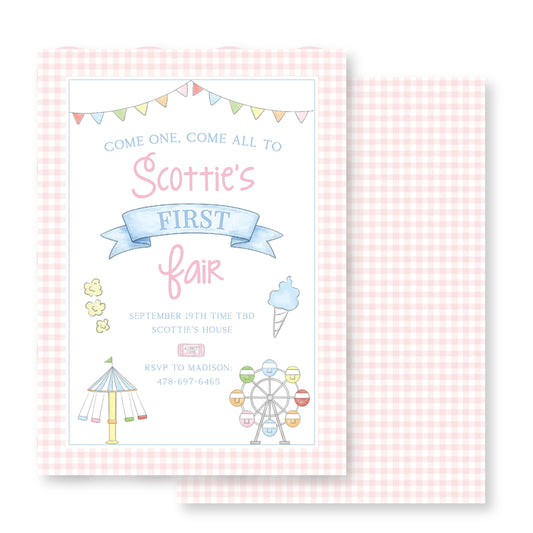 Fair/ Carnival Invitation