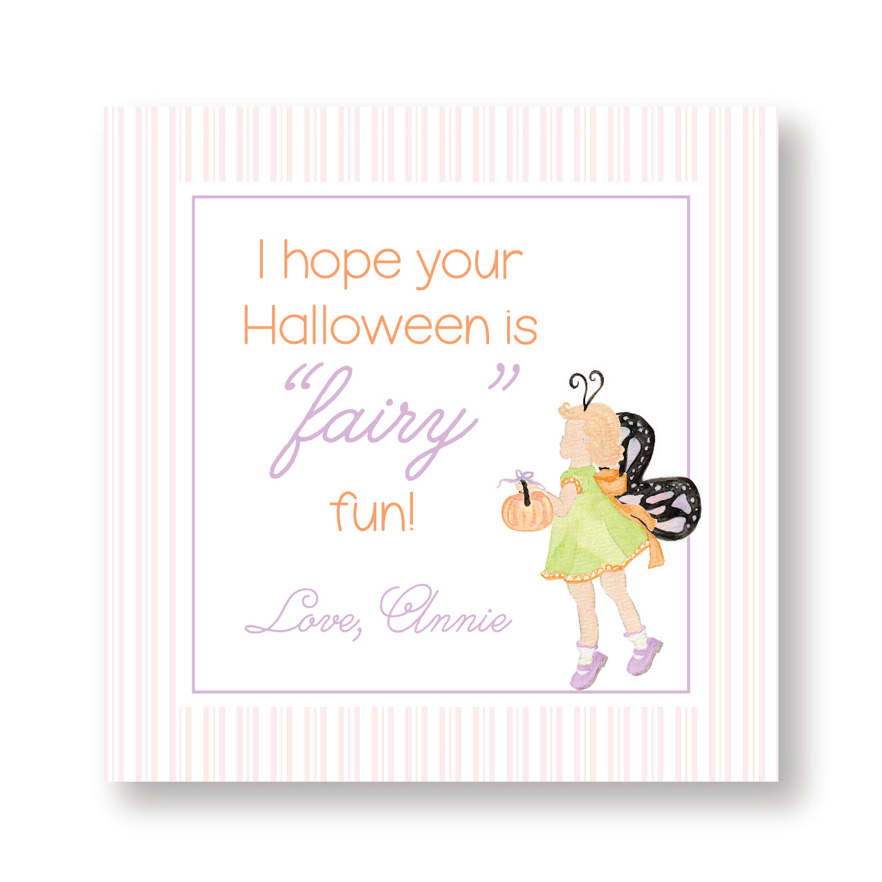 Fairy Halloween Tag