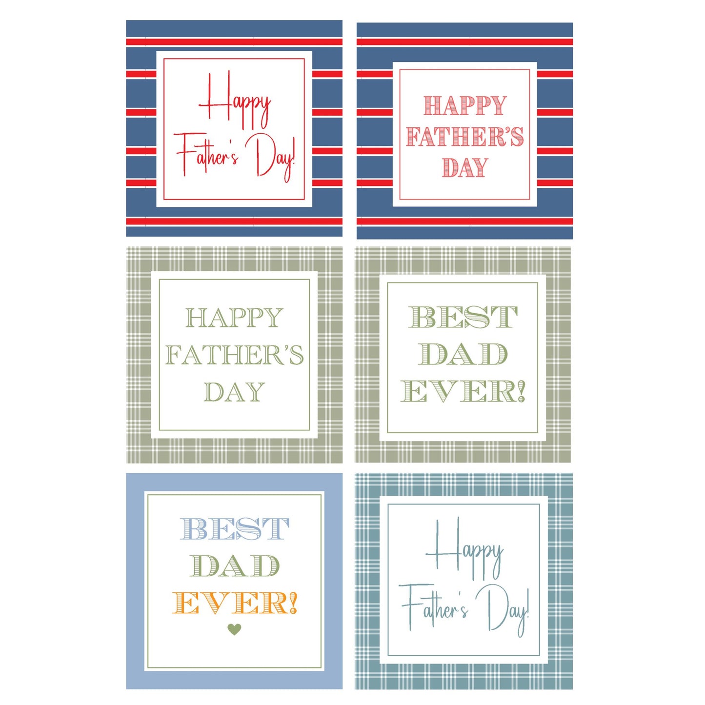 Father's Day Tags