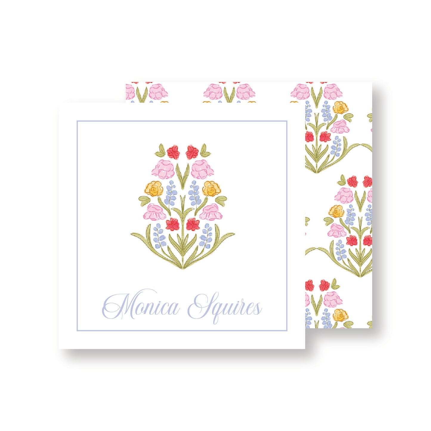 Full Floral Enclosure Card