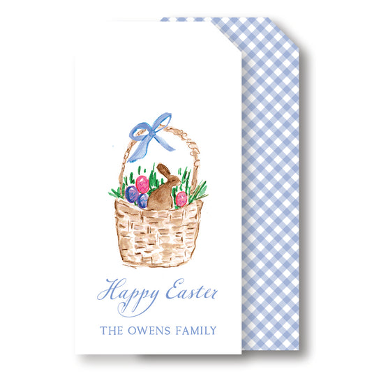 Bunny Basket Easter Tag