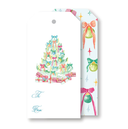 Jewel Tree Christmas Tag