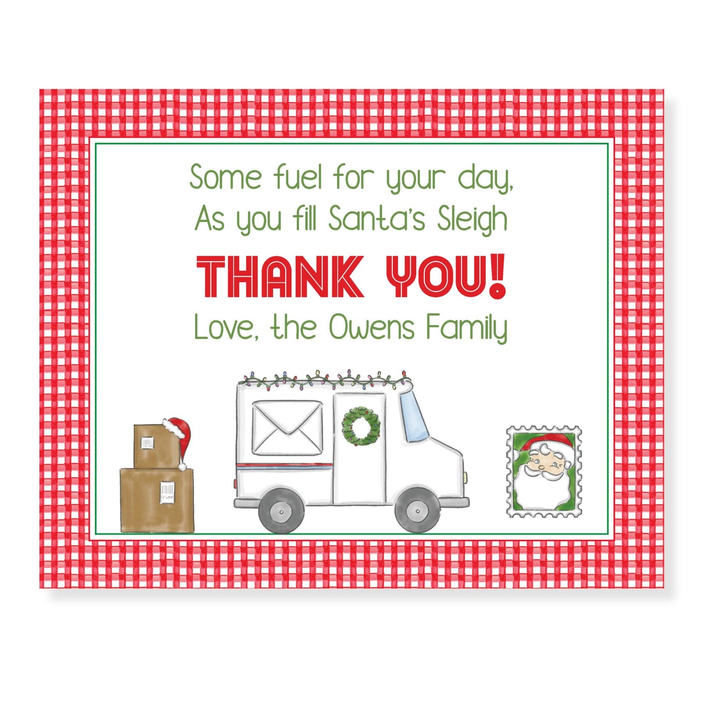 Christmas Delivery Sign