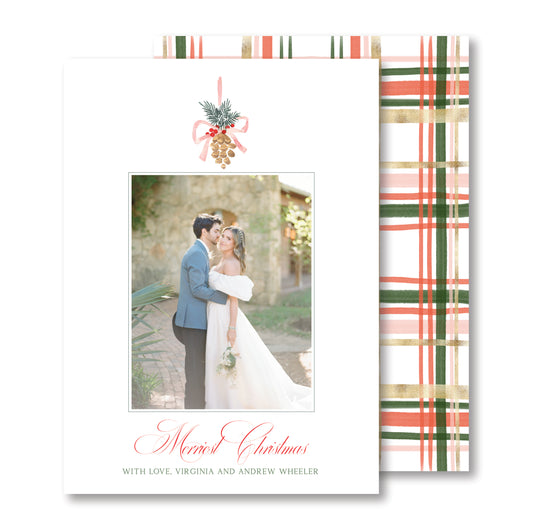 Mistletoe Christmas Card