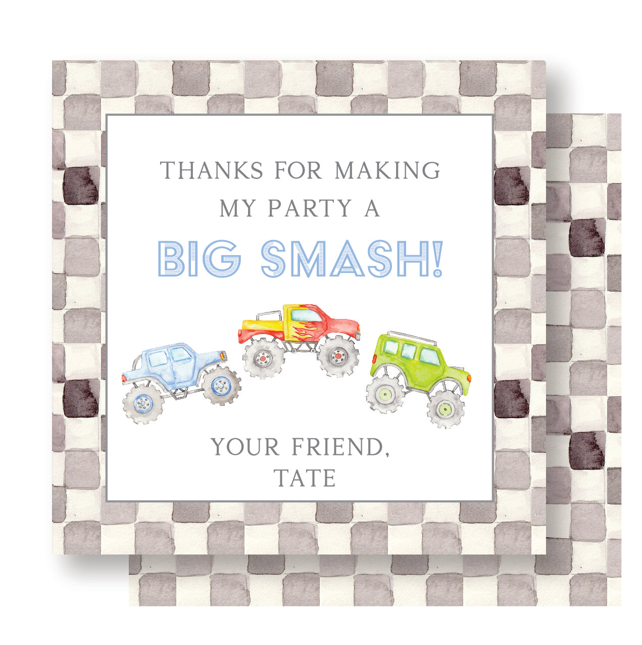 Monster Truck Tag