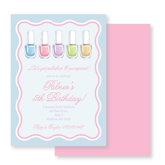 Nailpolish Invitation