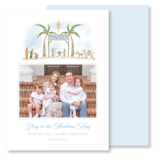 Nativity Christmas Card