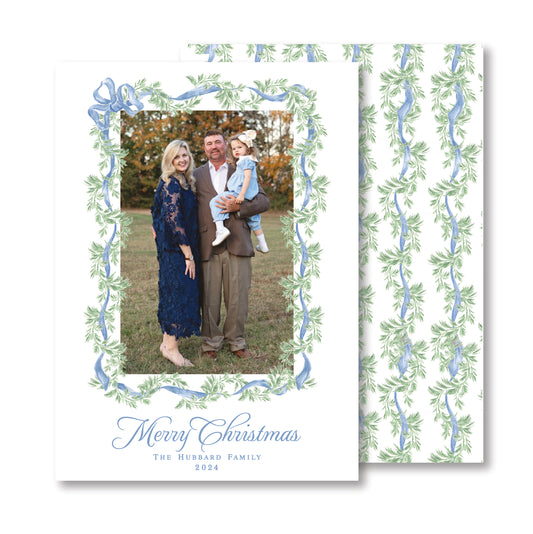 Navy Noel Garland