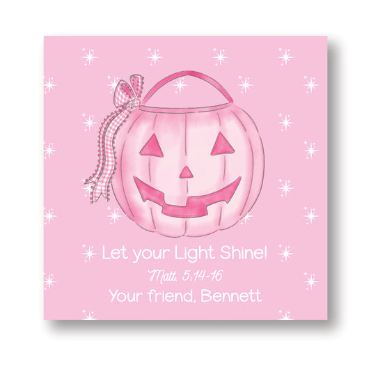 Light Shine Tag Pink