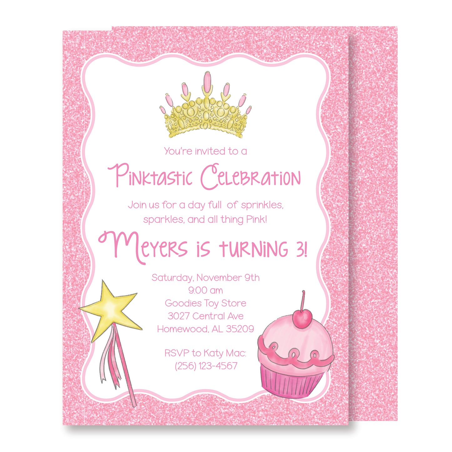 Pinkalicous Invite