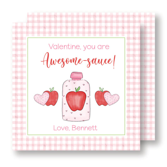 Awesome Sauce Valentine Pink