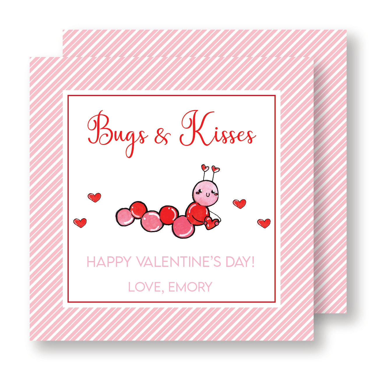Bugs and Kisses Valentine