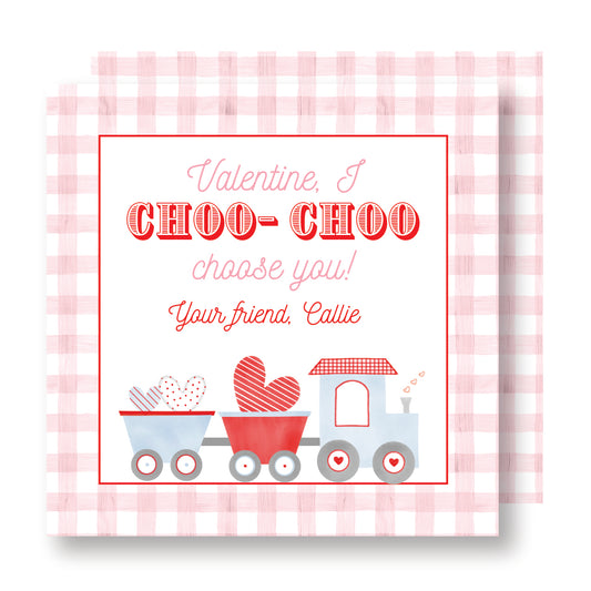 Choo Choo Valentine Pink