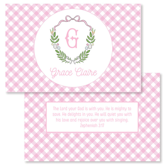 Pink Easter Crest Placemat