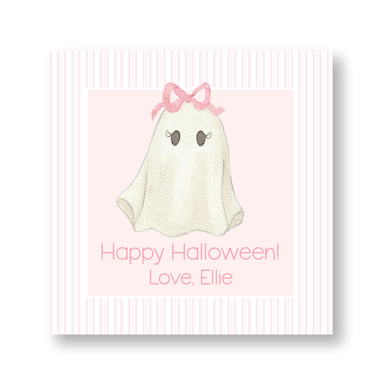 Pink Ghost Halloween