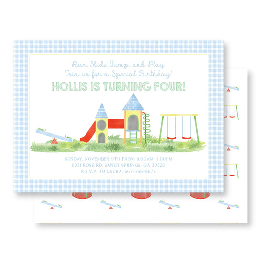 Playground Invitation