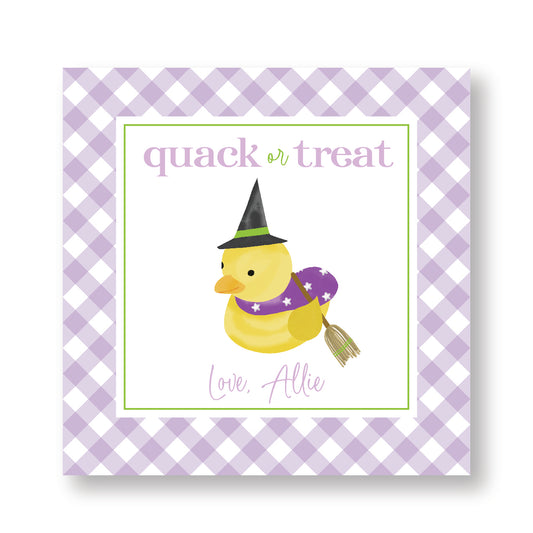 Purple Quack or Treat