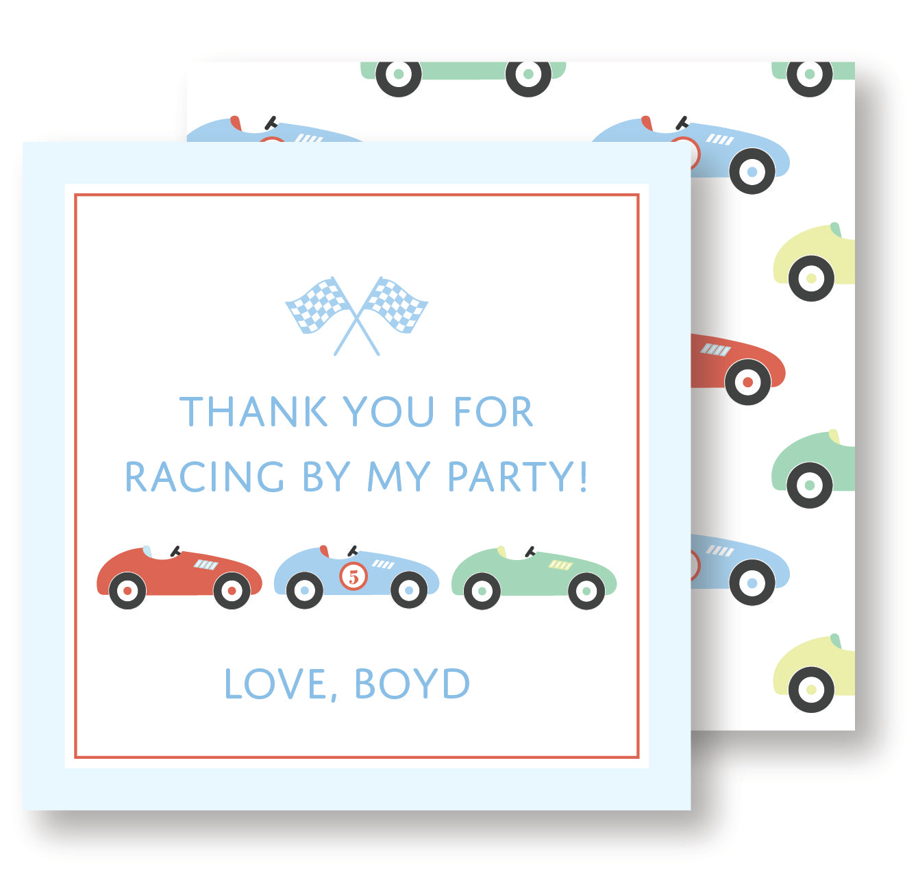 Rasing Tag Car Sticker Racecar Party Tag – CreativelyKaty