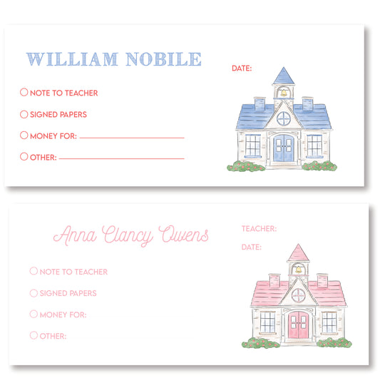 School House Envelope