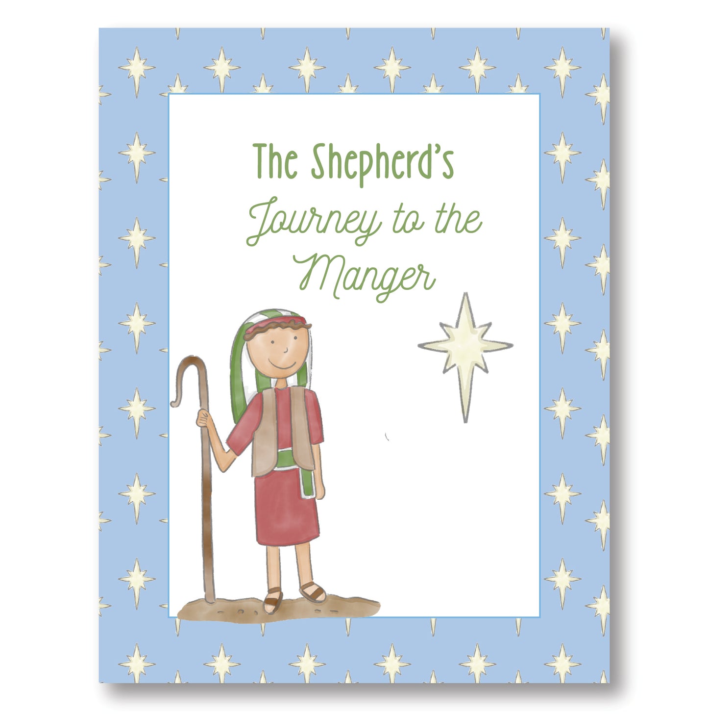 Shepherd's Journey to the Manger