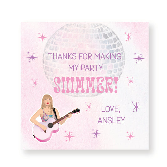 Shimmer Party Tag