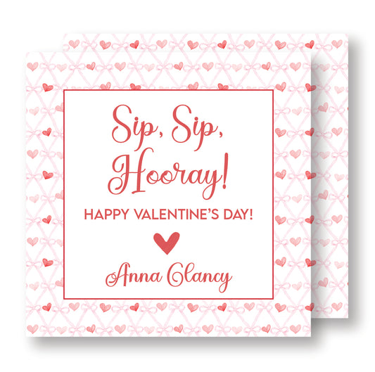 Sip Sip Hooray Valentine