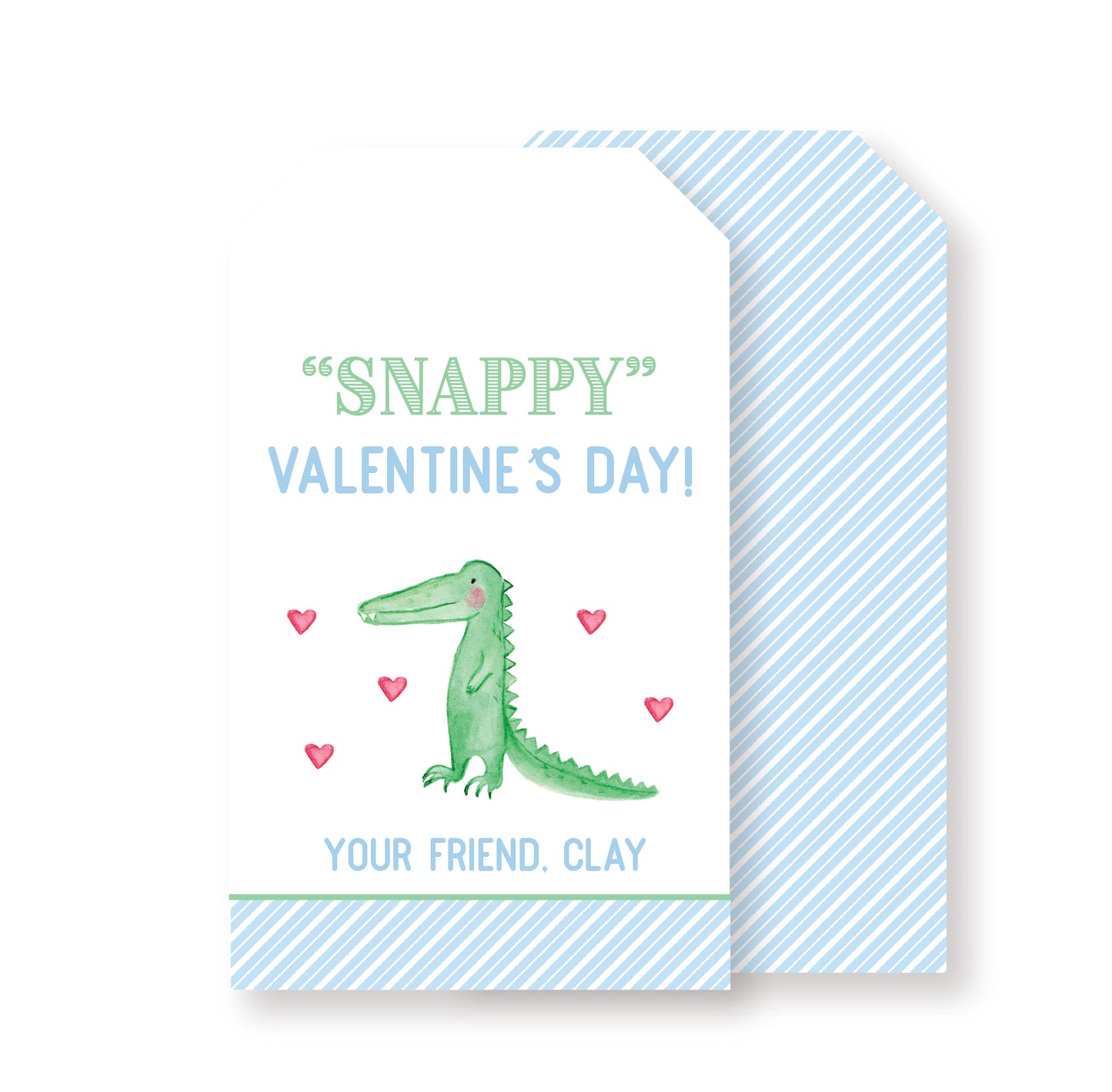 Snappy Valentine's Day- Blue