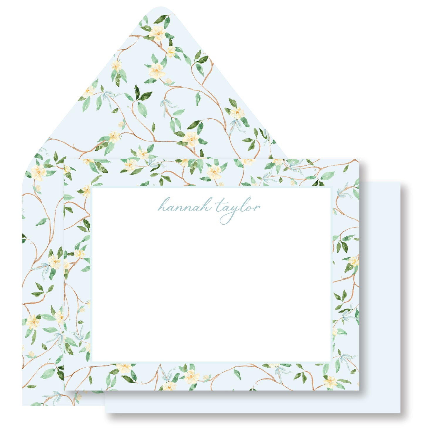 Spring Chinoiserie Stationery