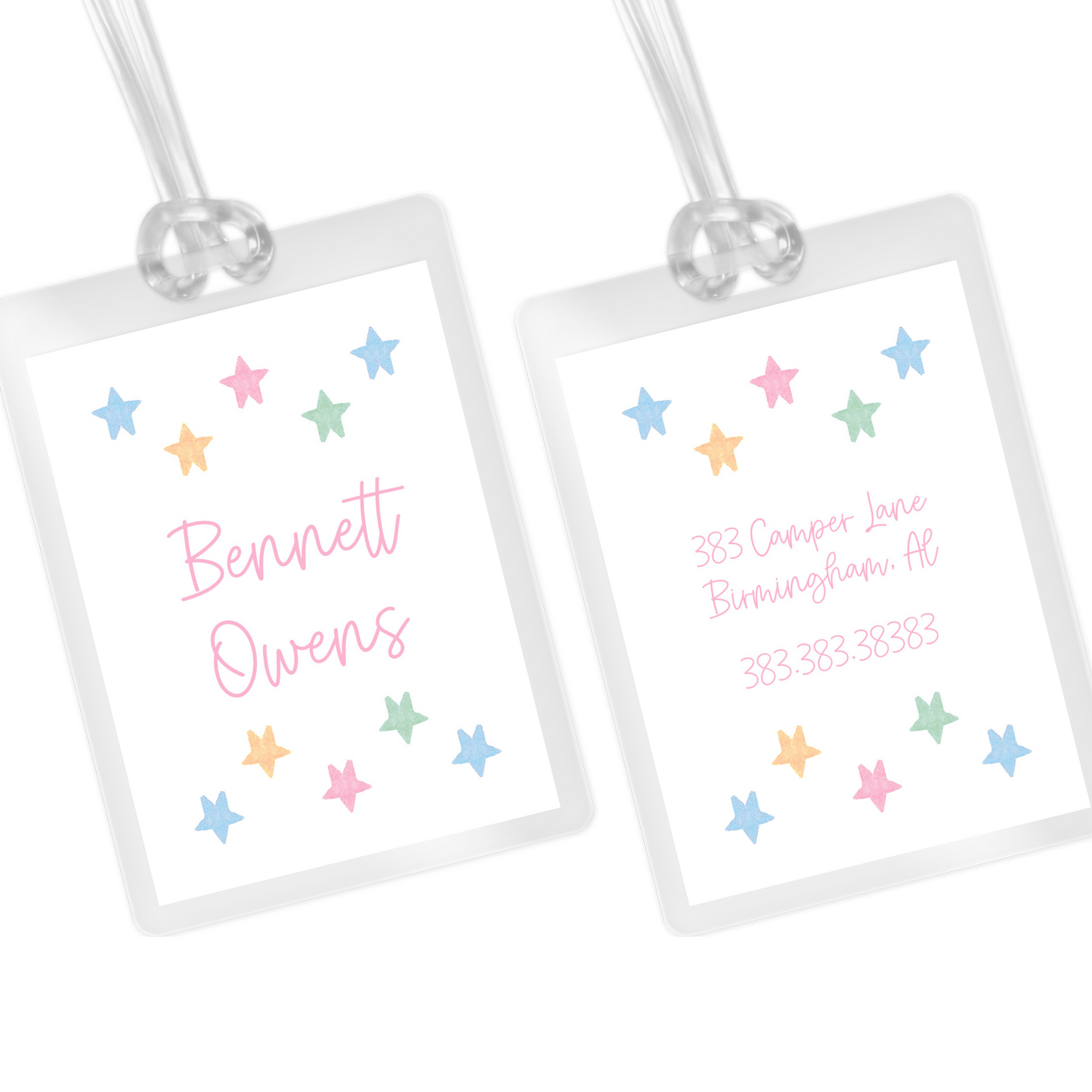 Star Bag Tag