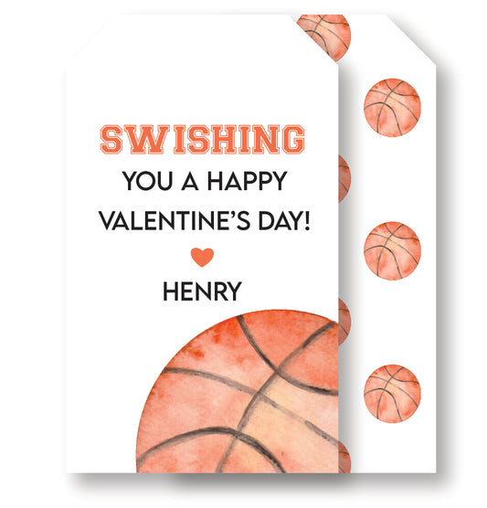 Swishing you a Happy Valentine's Day Tag