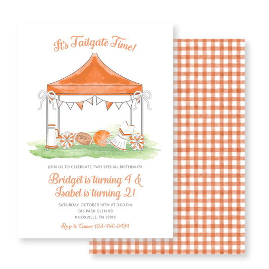 Tailgate Invitation