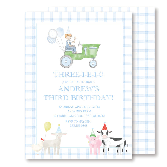 Tractor Invitation