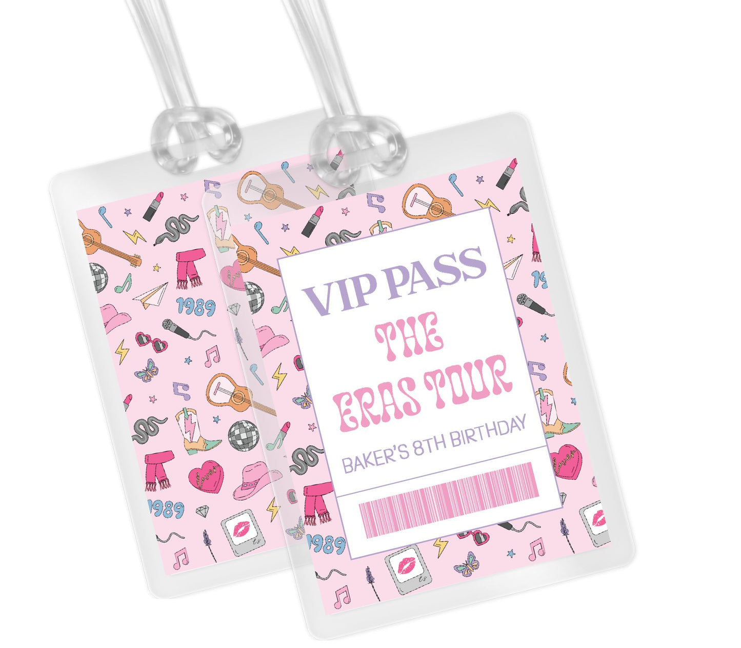 Era Party Tag (for lanyards)