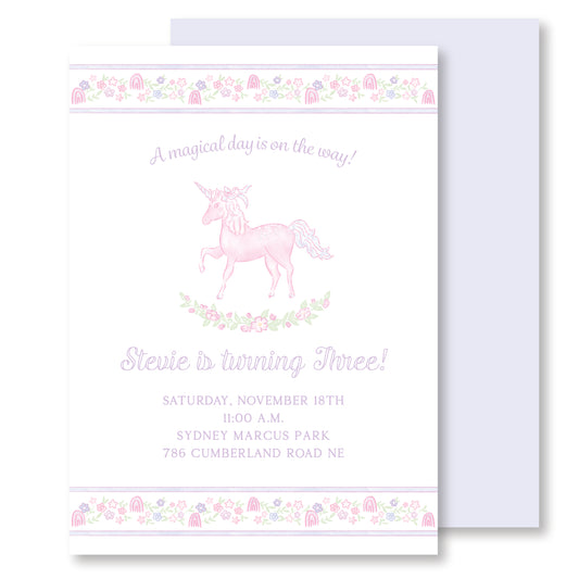 Unicorn Invite