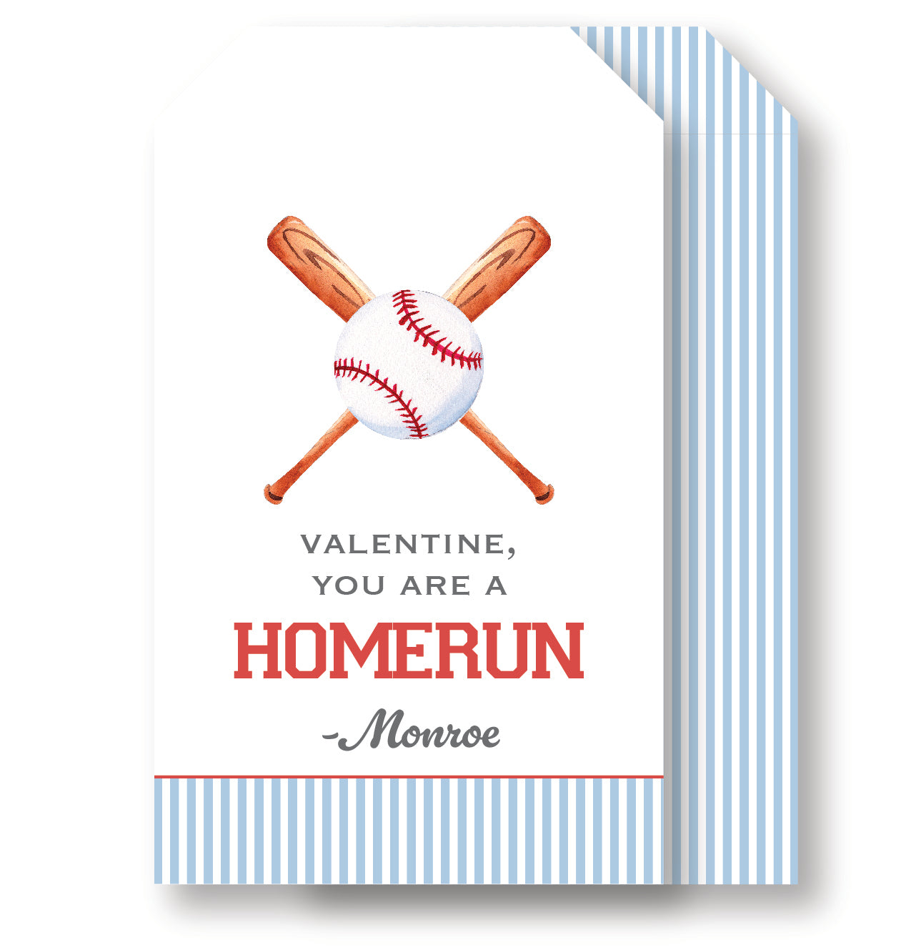 Baseball Home Run tag