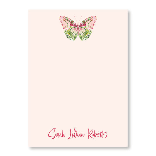 Vibrant Butterfly Notepad