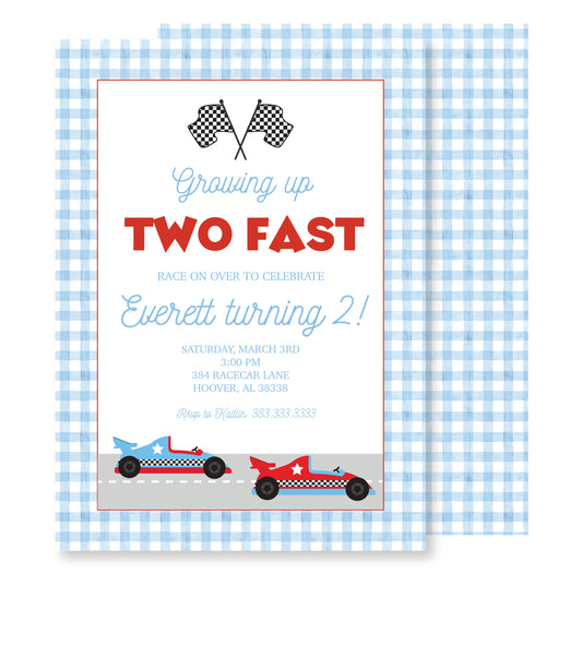 Two Fast Invitation