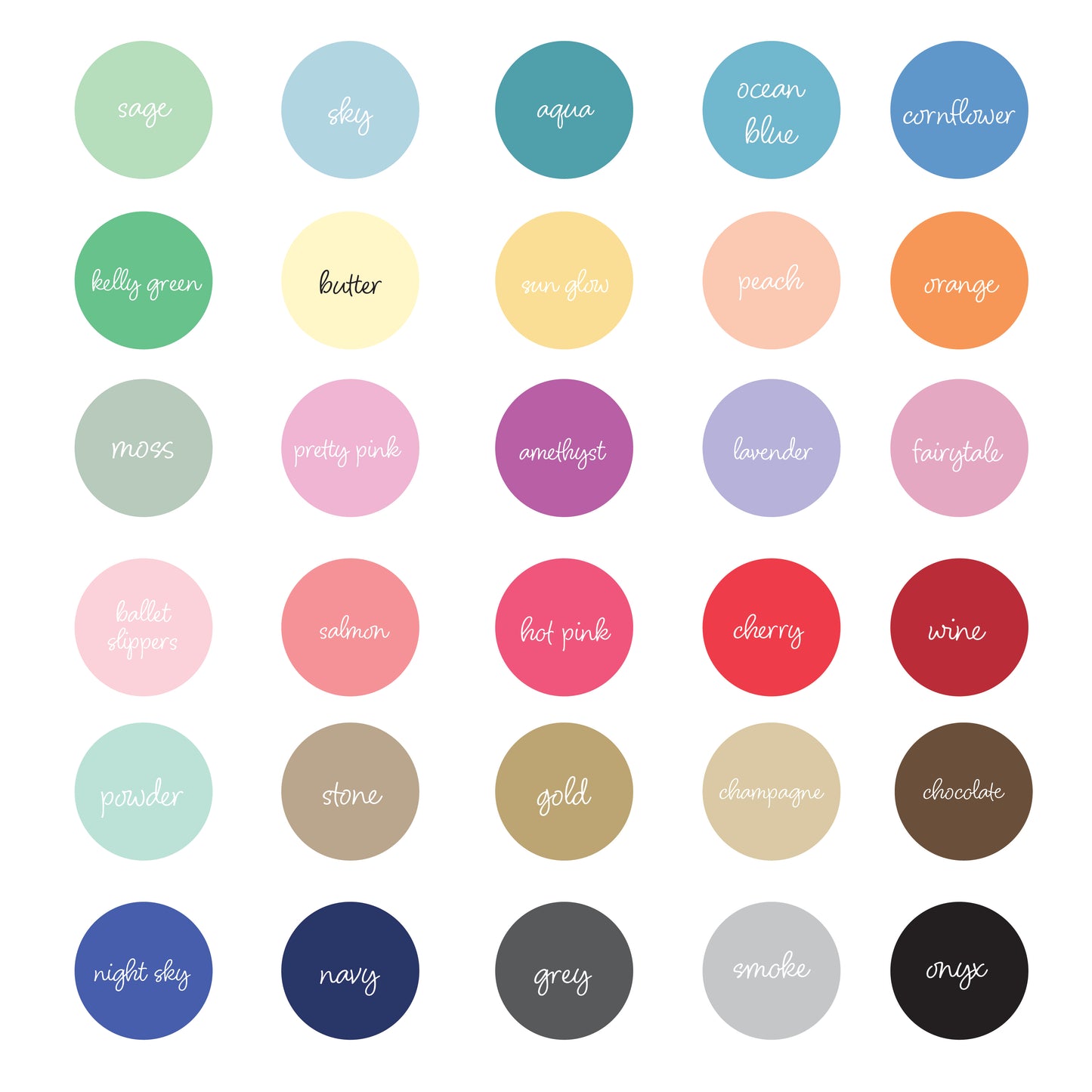 Custom Color Wavy Stationery Set