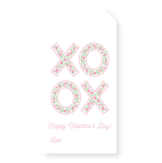 XOXO Valentine Tag